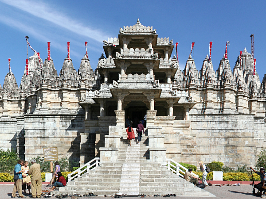 Jain-Tempel von Ranakpur Rajasthan Indien