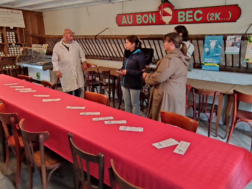 Workshop zur Herstellung von Foie Gras auf der Ferme de Rivault
