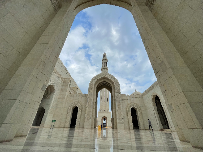Sultan Qaboos Große Moschee