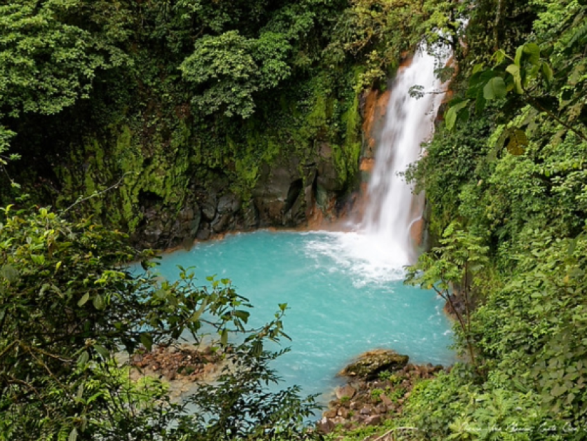 Wasserfall des Rio Celeste